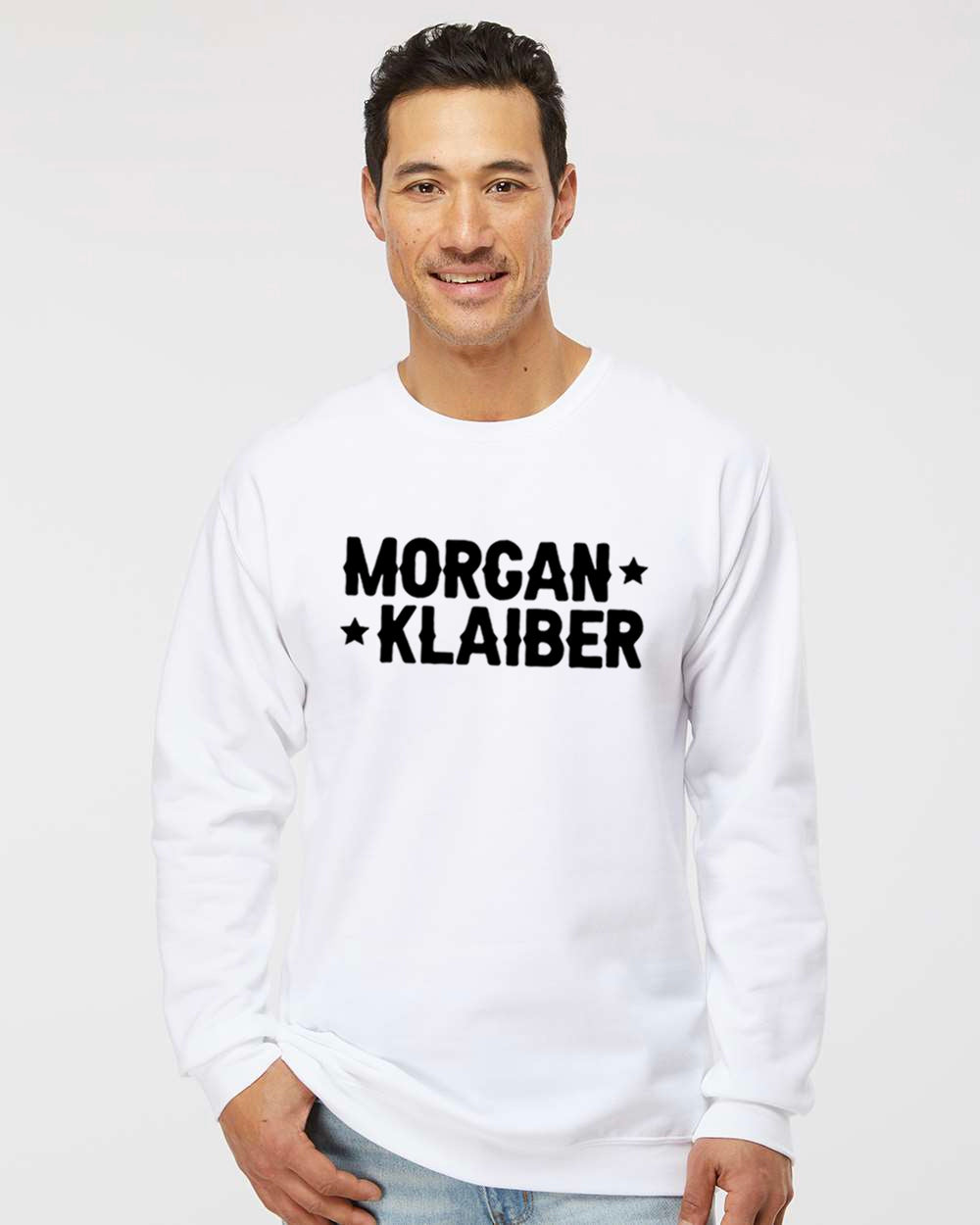 Morgan Klaiber - Unisex Crewneck (Black Logo)