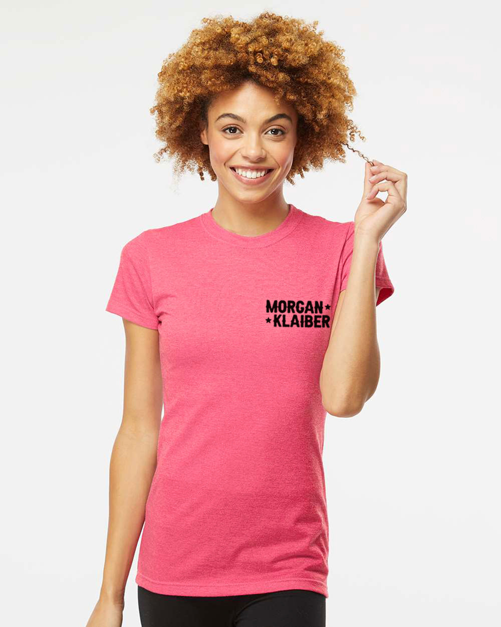 Morgan Klaiber - Women's T - Shirt (Black Chest Logo)