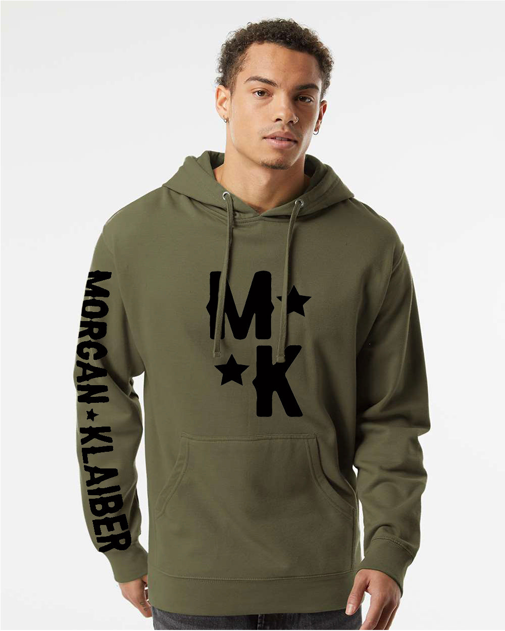 Morgan Klaiber - Unisex Hoodie (Black Logo)