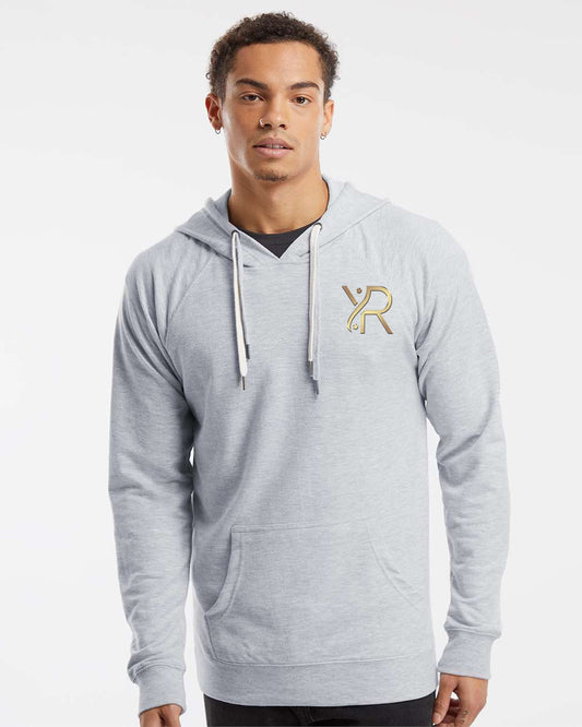 YogaRevolution - Unisex Lightweight Hoodie (Small Chest Logo)