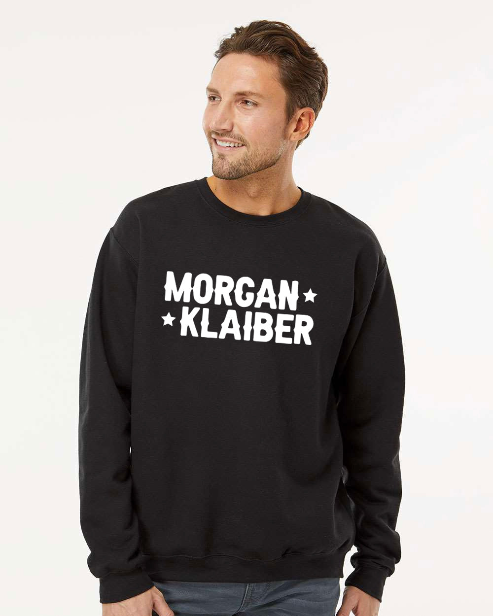 Morgan Klaiber - Unisex Crewneck (White Logo)