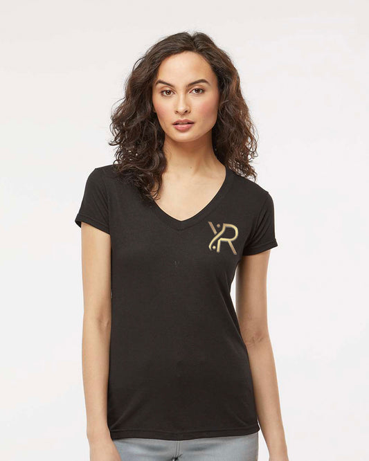 YR - Women's V-Neck (Small Chest Logo)