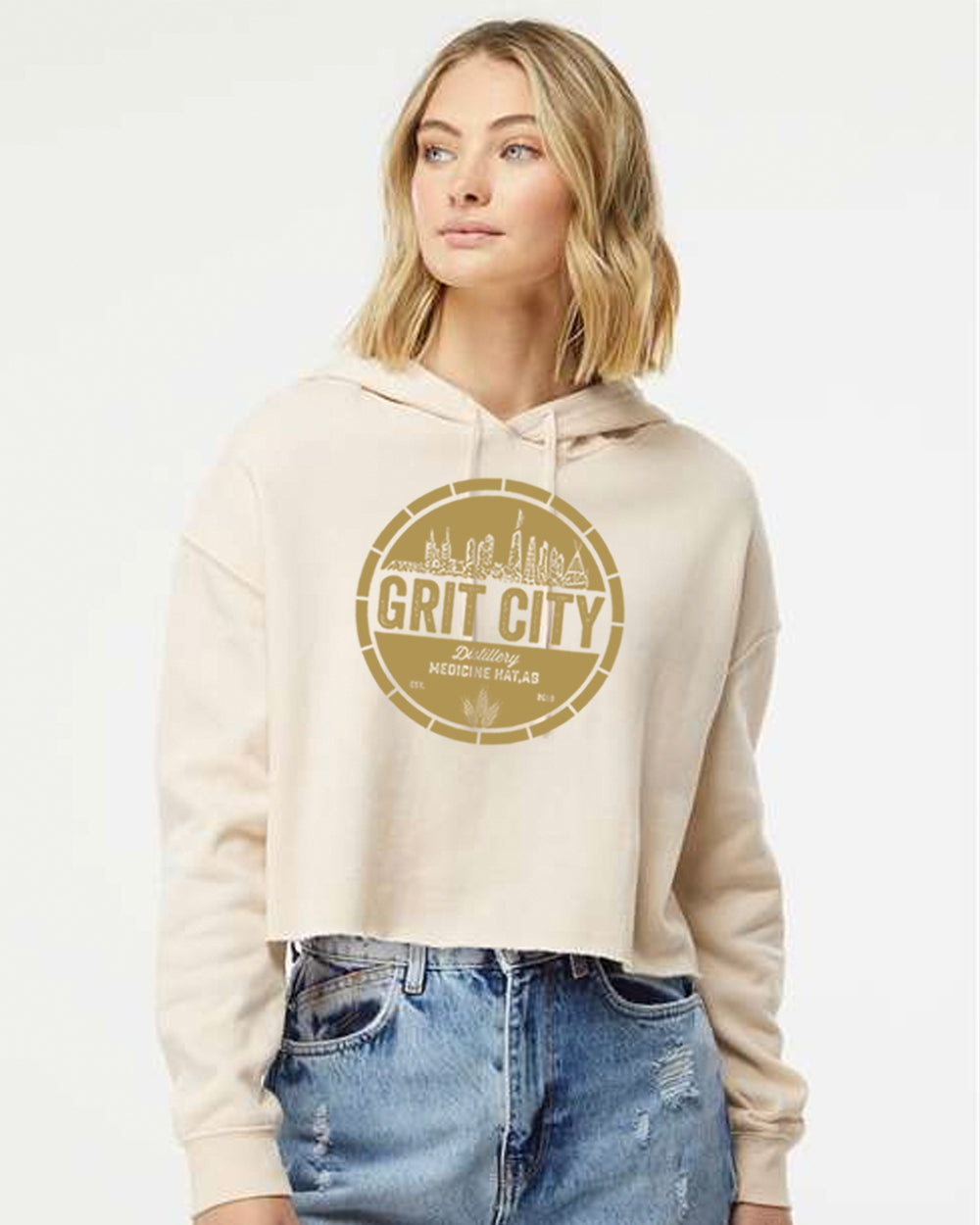 Grit City Woman's Crop Top