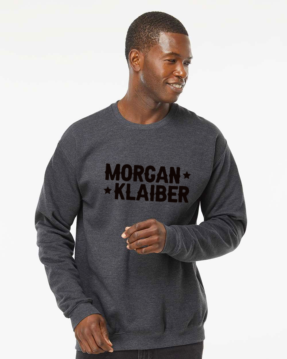 Morgan Klaiber - Unisex Crewneck (Black Logo)