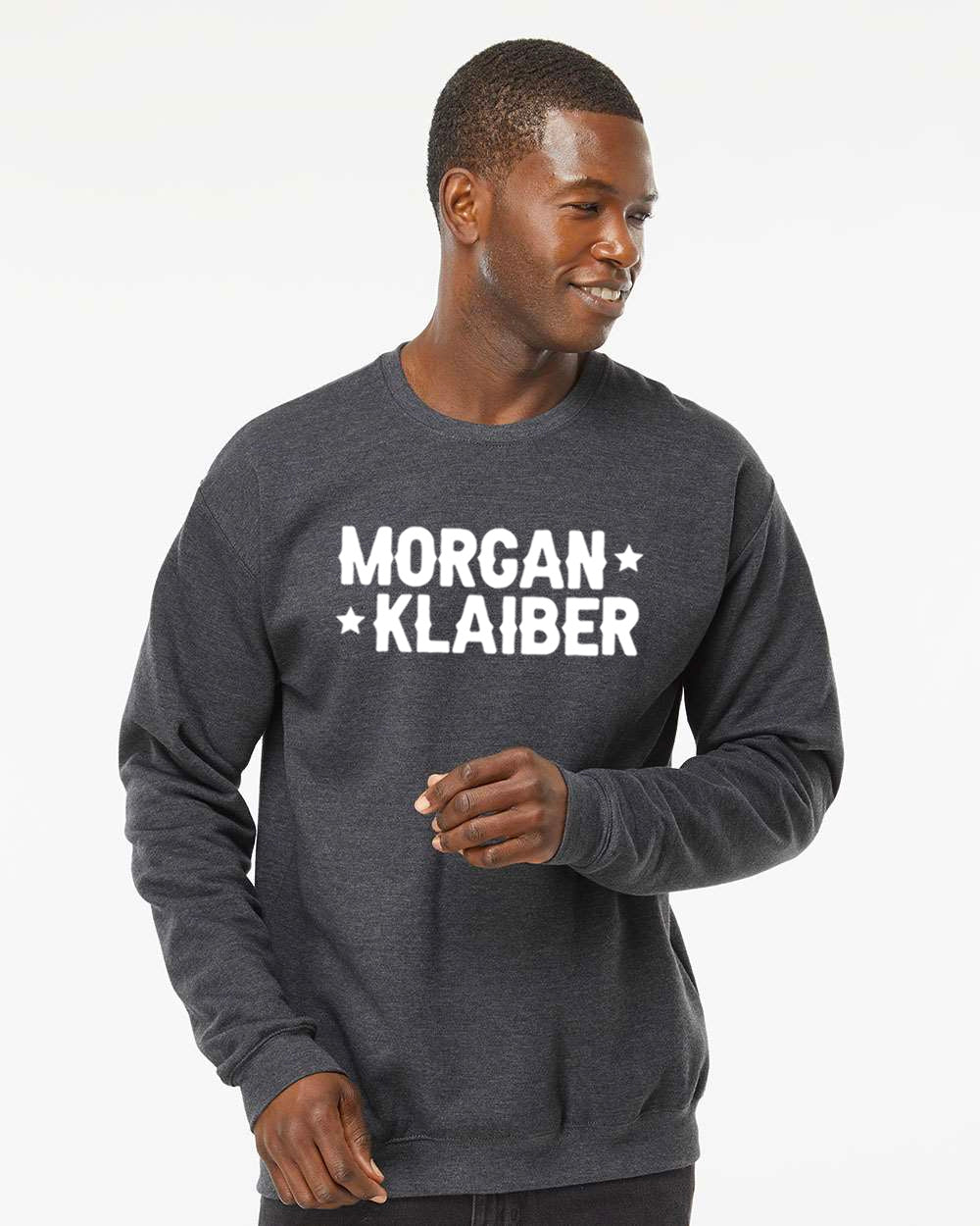 Morgan Klaiber - Unisex Crewneck (White Logo)