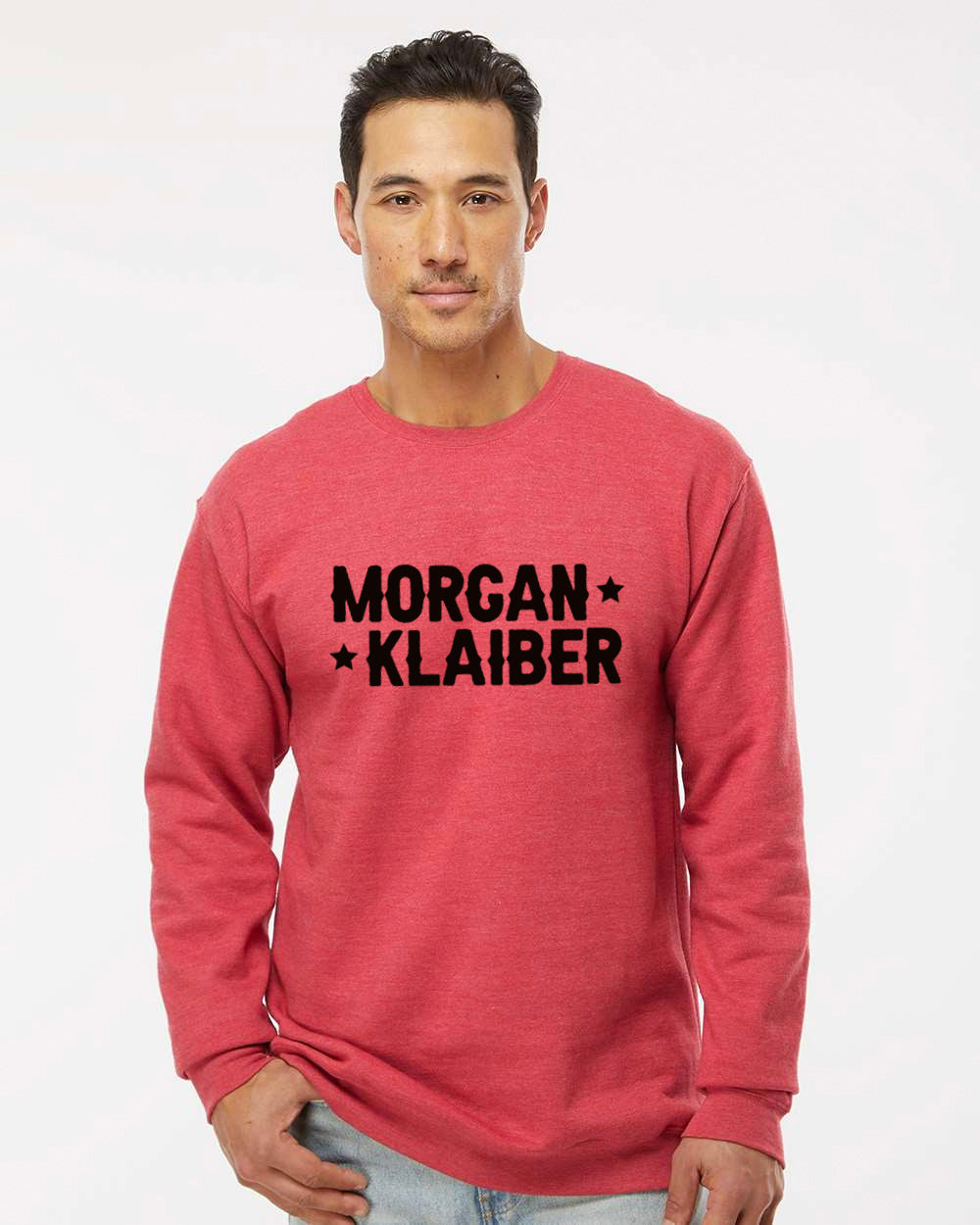 Morgan Klaiber - Unisex Crewneck (Black Logo)