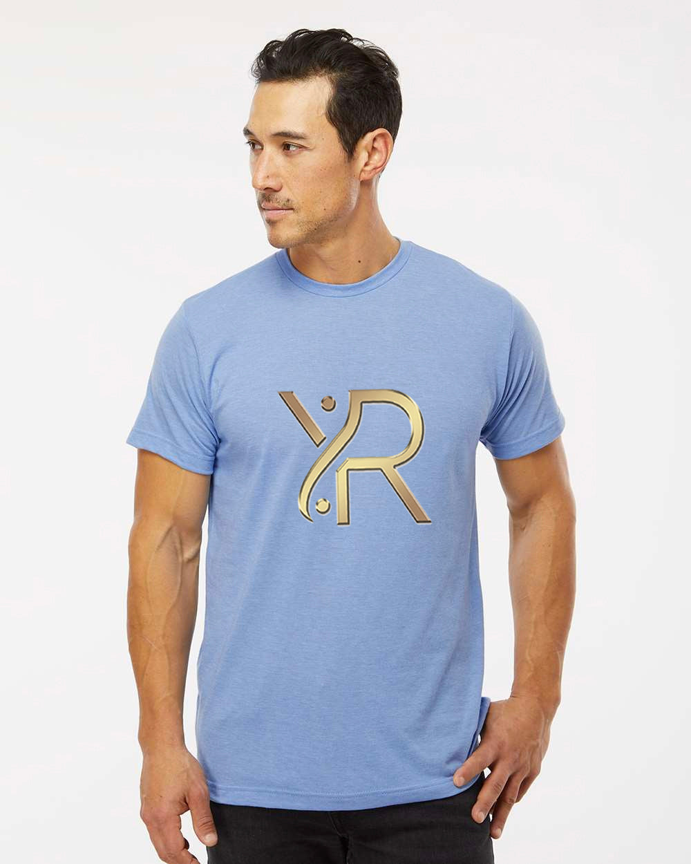 YR - Men's T-Shirt (Full Chest Logo)