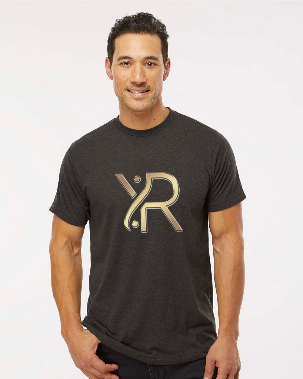 YR - Men's T-Shirt (Full Chest Logo)