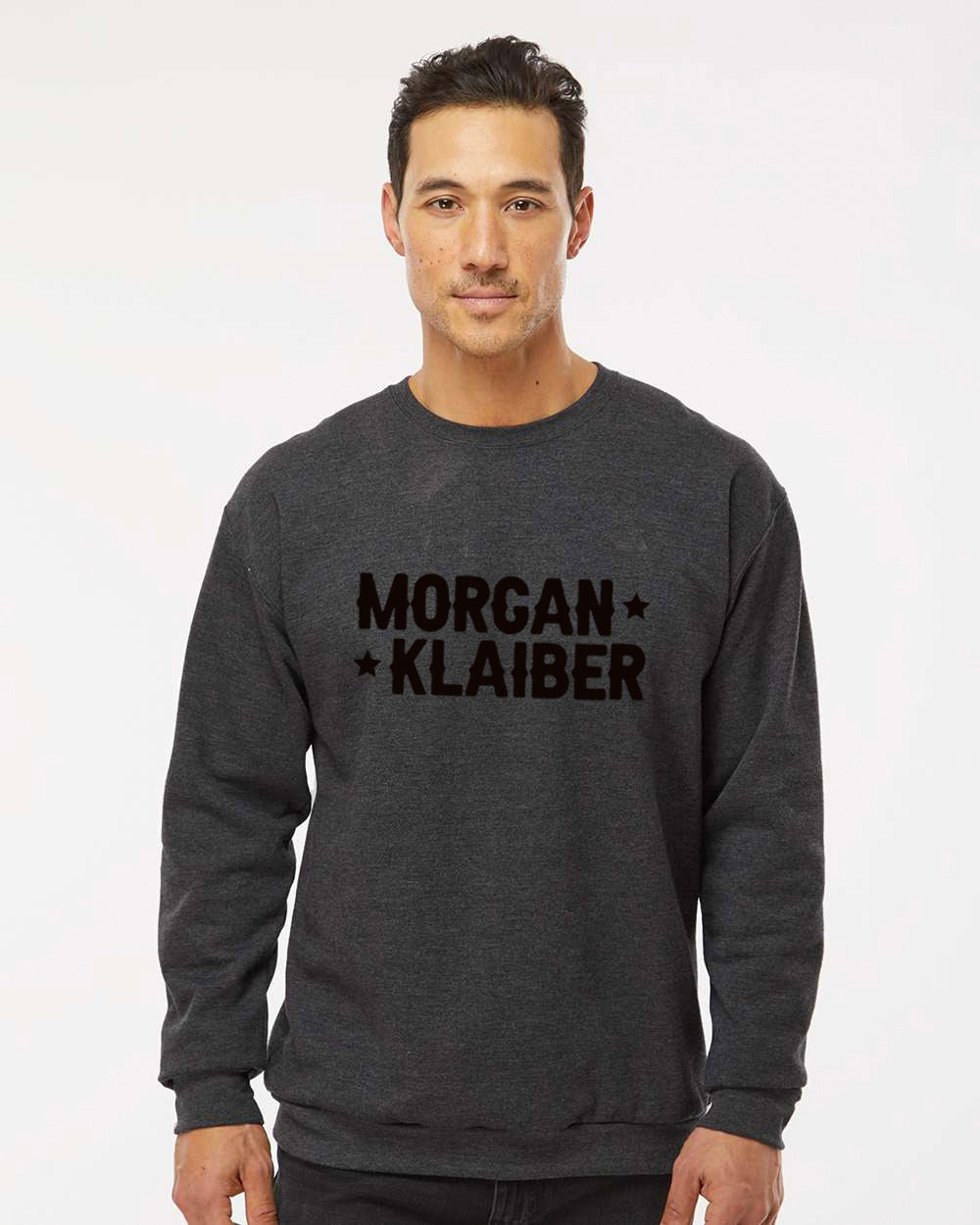 Morgan Klaiber - Unisex Crewneck (Black Logo)