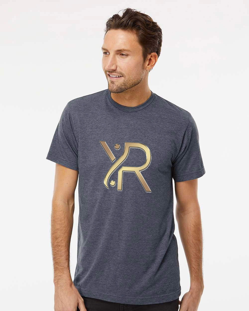 YR - Men's T-Shirt (Full Chest Logo)