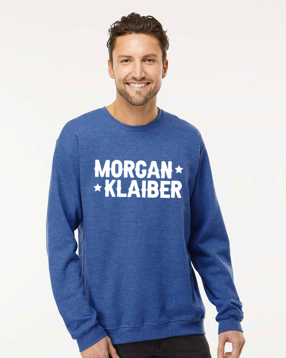 Morgan Klaiber - Unisex Crewneck (White Logo)