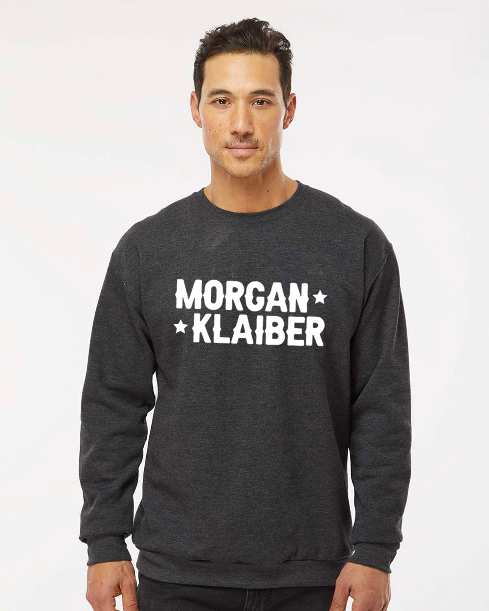 Morgan Klaiber - Unisex Crewneck (White Logo)