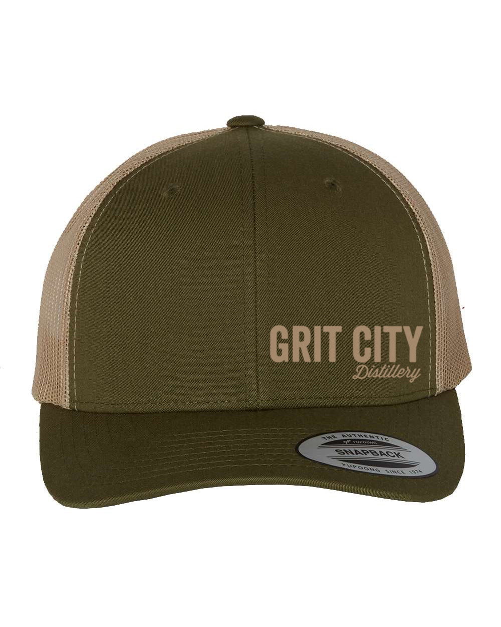 Grit City Snap Back Hats - Embroidery