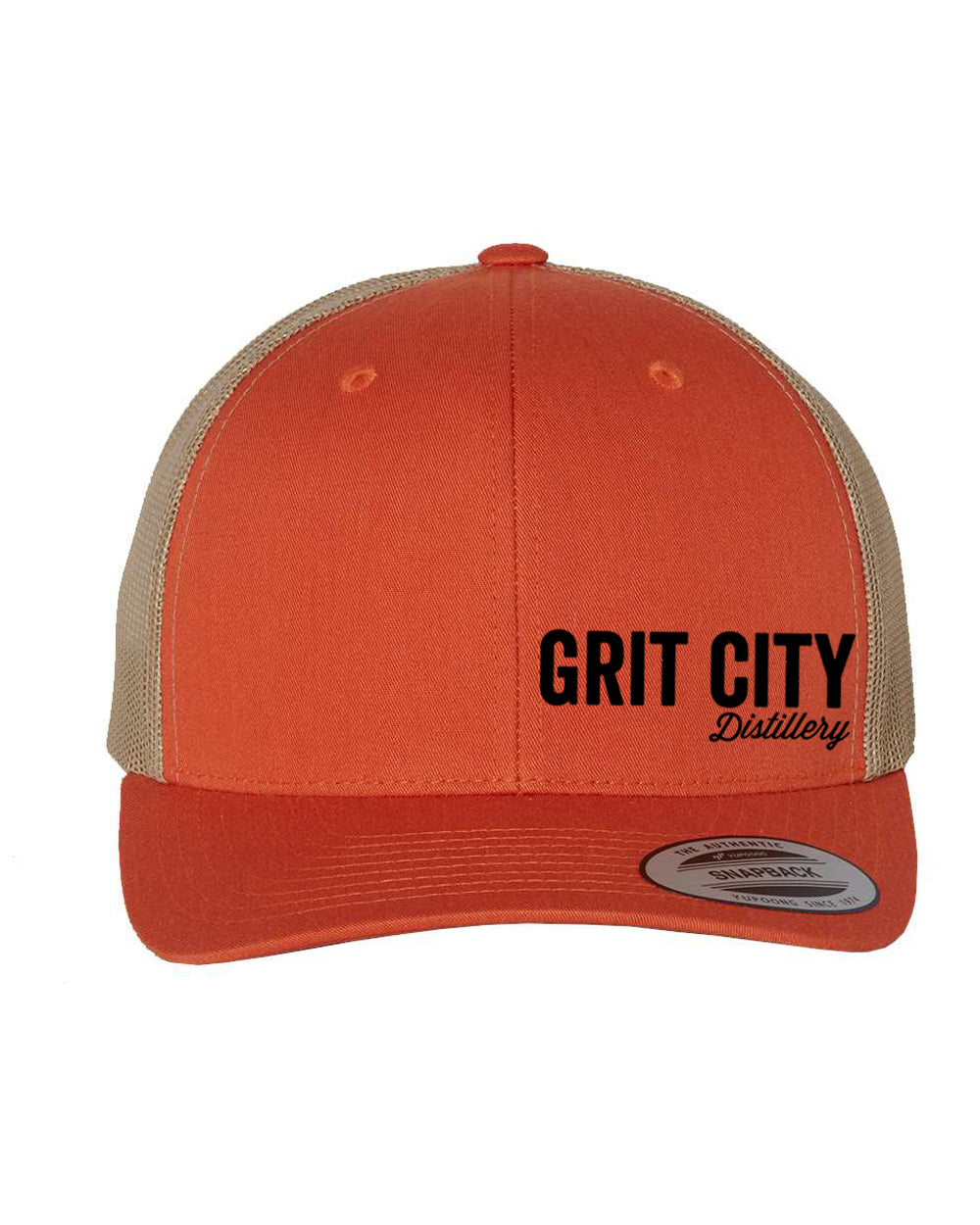 Grit City Snap Back Hats - Embroidery