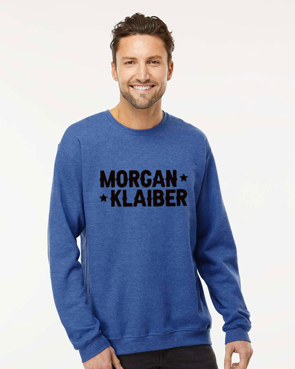 Morgan Klaiber - Unisex Crewneck (Black Logo)