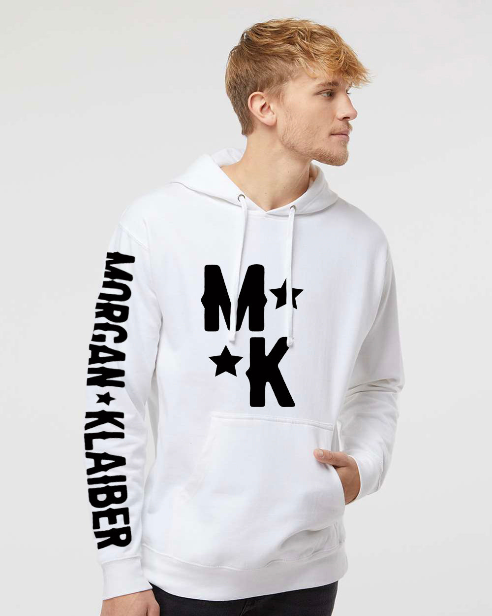 Morgan Klaiber - Unisex Hoodie (Black Logo)